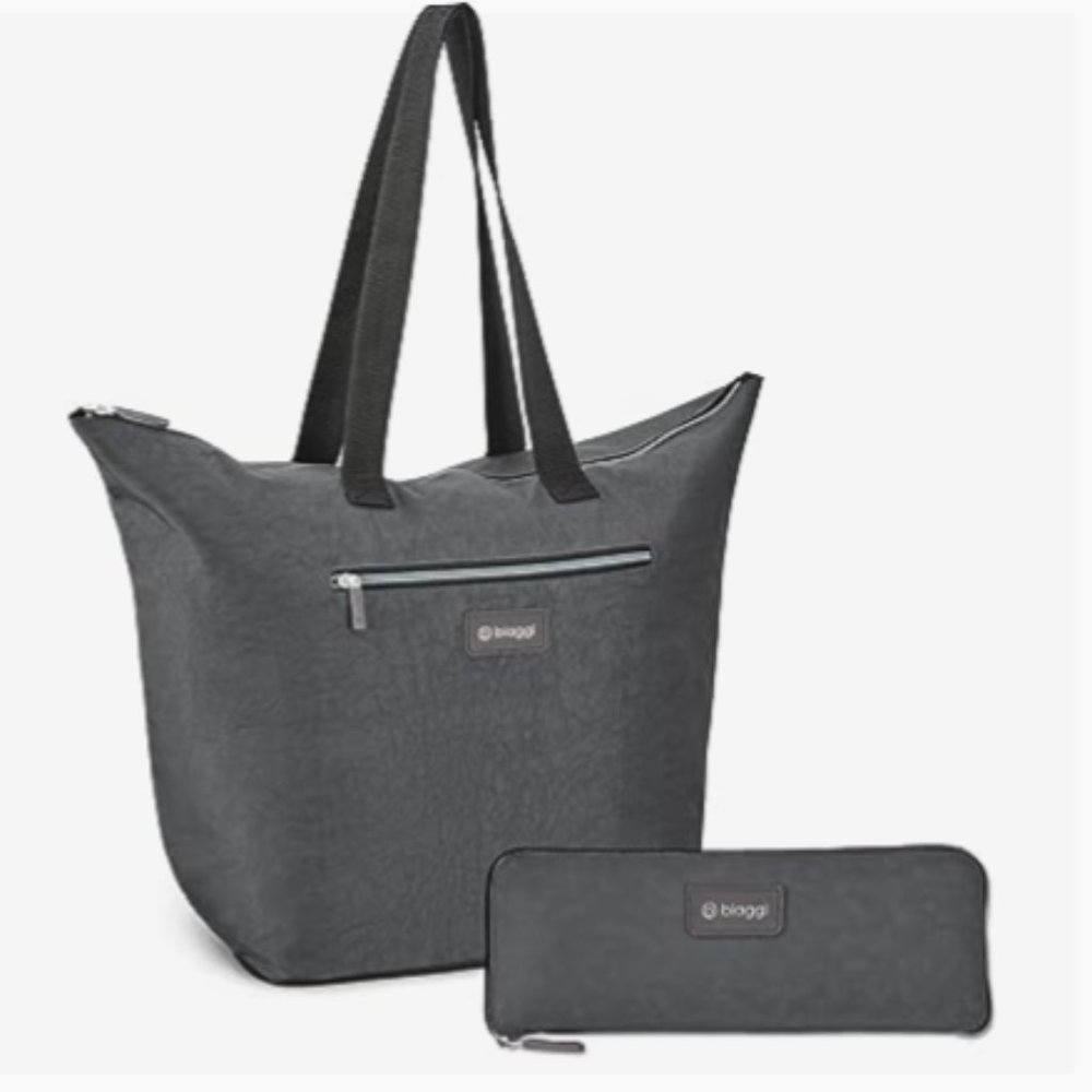 Biaggi Shopper Tote Gray